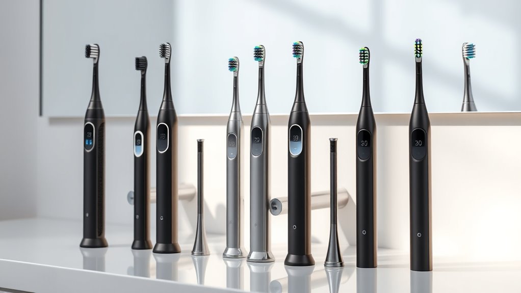 selection criteria for electric toothbrushes