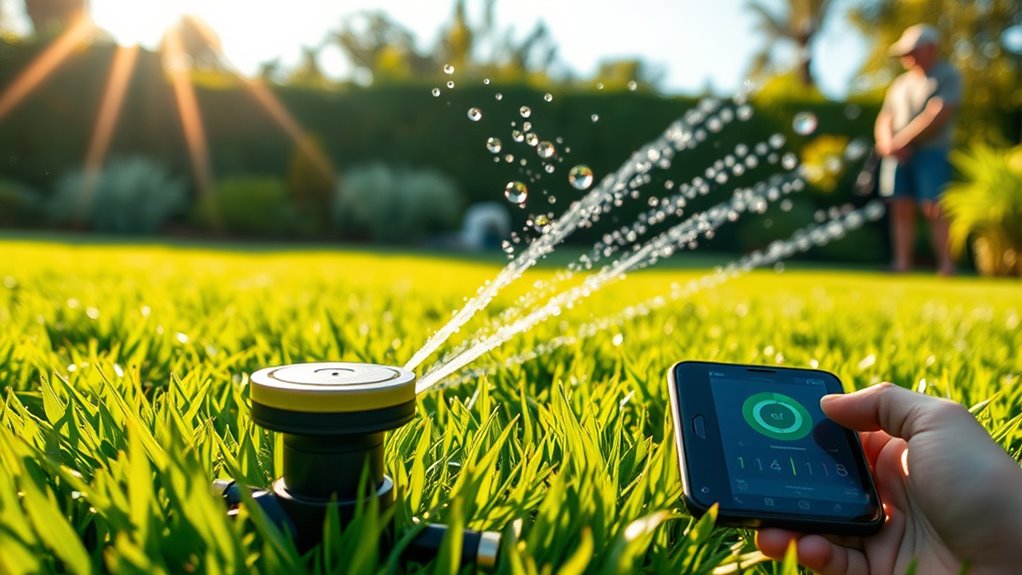smart irrigation system features