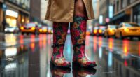 stylish durable rain footwear