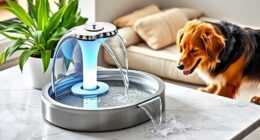 top automatic pet water fountains