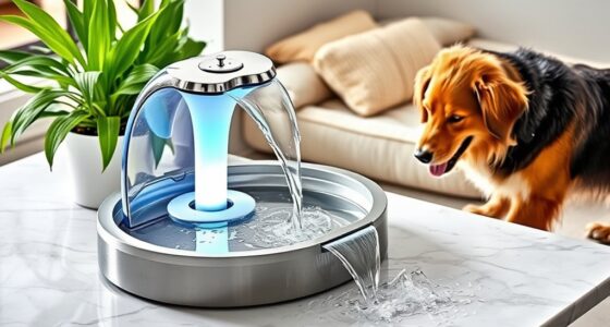 top automatic pet water fountains