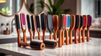 top frizz free hair straightening brushes