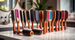 top frizz free hair straightening brushes