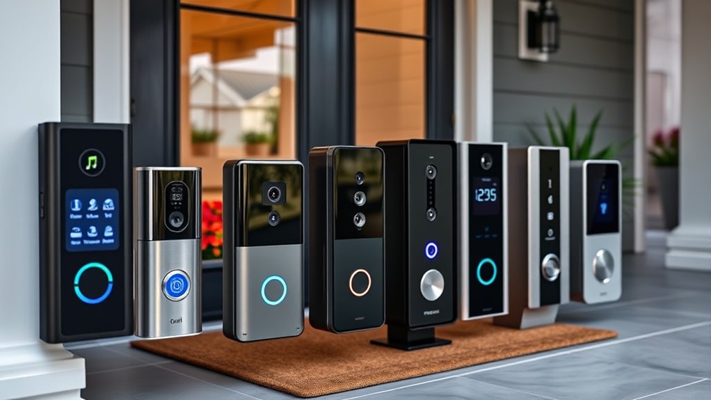 top stylish security doorbells