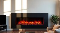 top ventless electric fireplaces