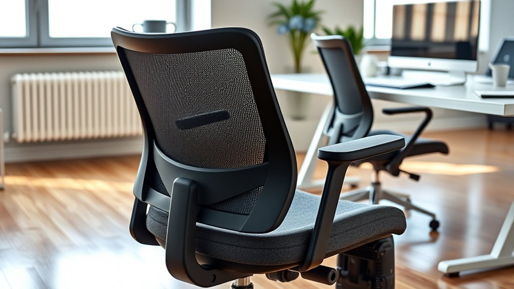 adjustable lumbar and breathable