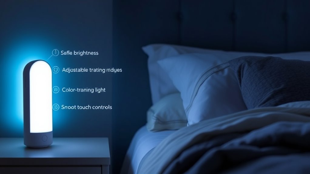 adjustable sleep training features