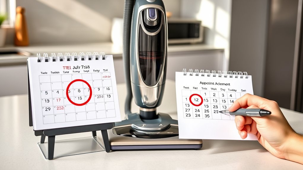 annual vacuum maintenance checklist