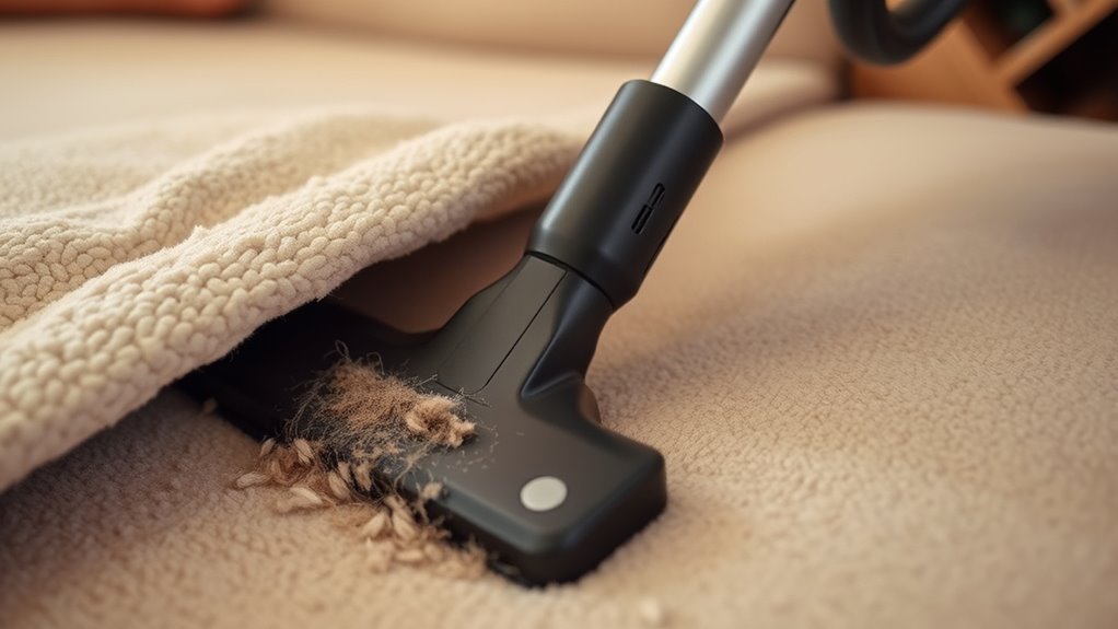 automated under furniture cleaning