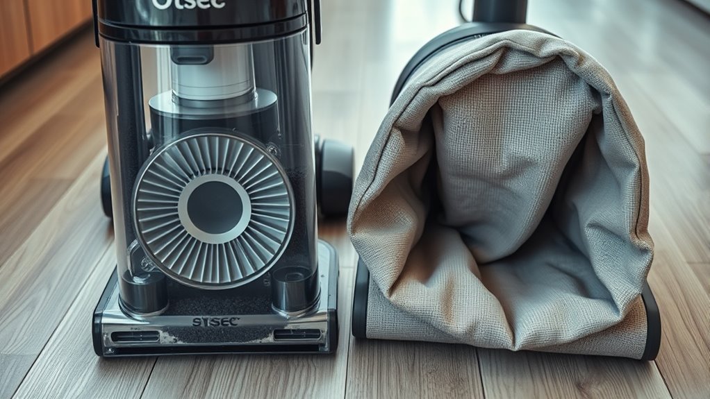 bagless vs bagged maintenance