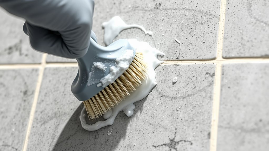 bathroom grout mold prevention