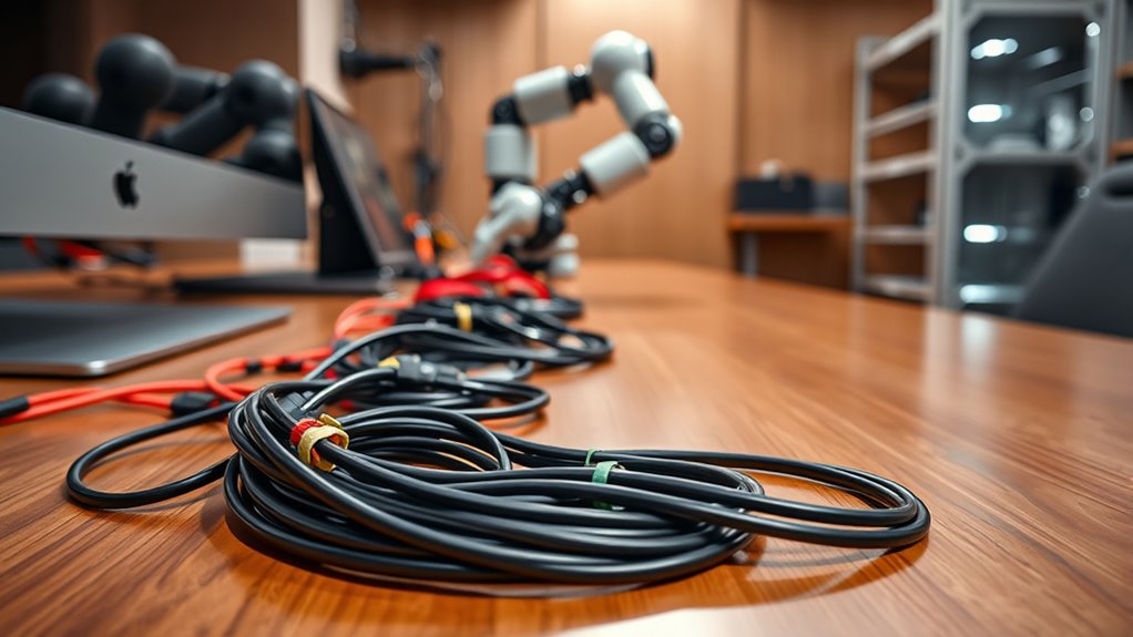 cable management for robots