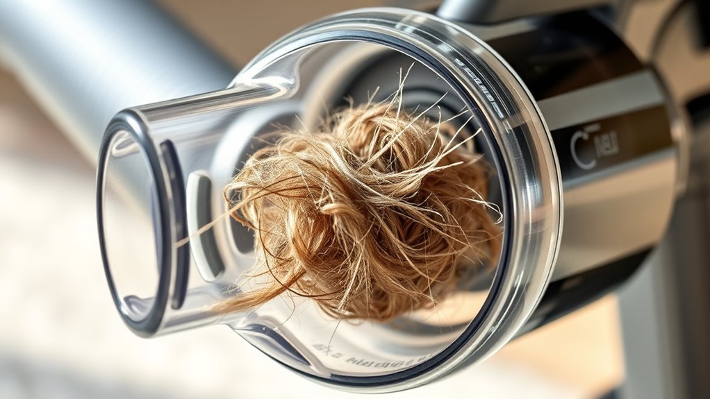 check filters hoses dustbin