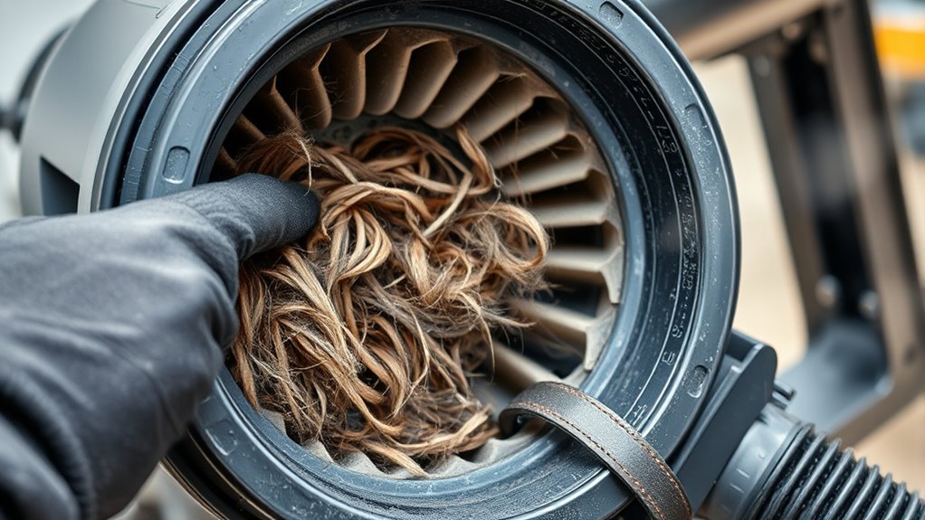 check filters hoses obstructions