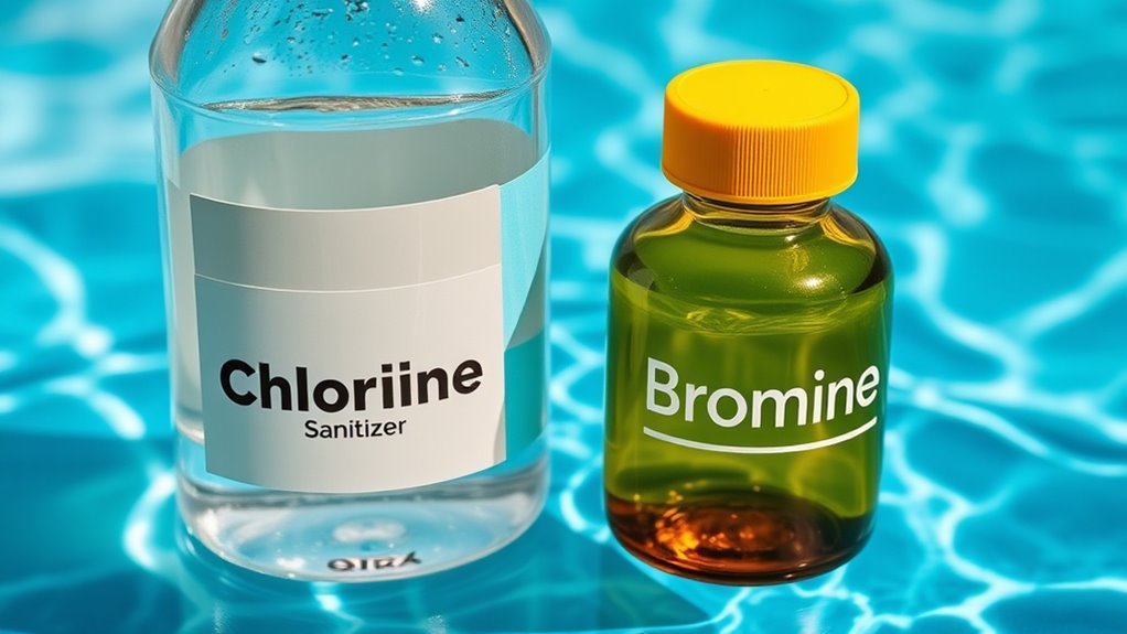 chlorine versus bromine comparison