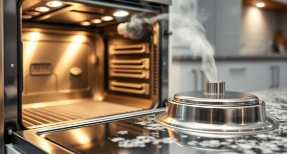 clean oven and disposal