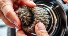 clean roller brush regularly