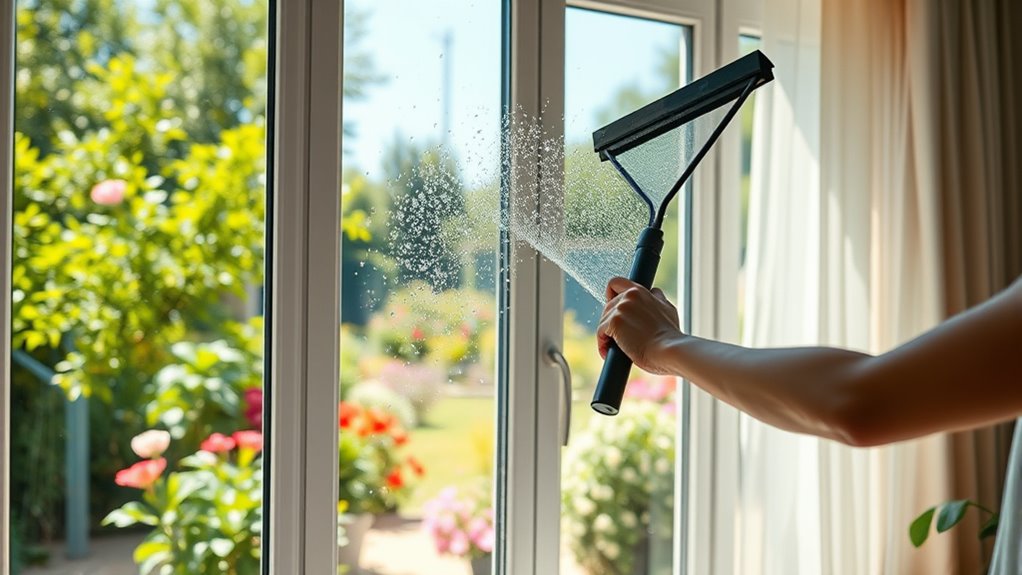 clean windows for brightness