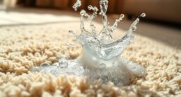 club soda for carpet spills