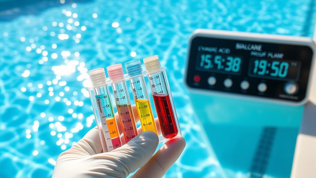 cyanuric acid chlorine stability