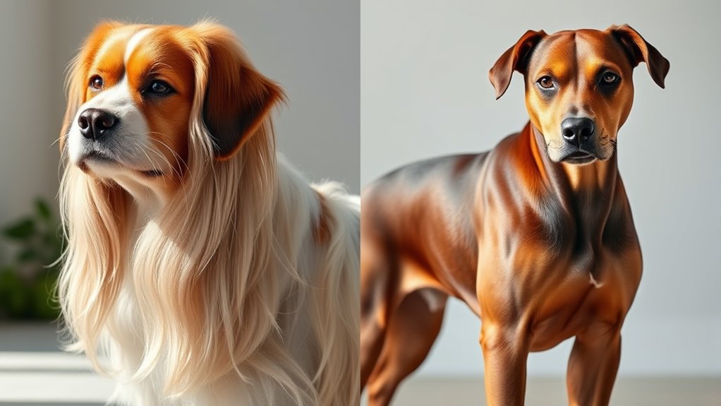 different grooming requirements