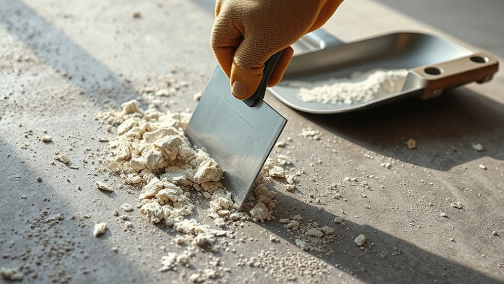 effective scraper cleanup technique