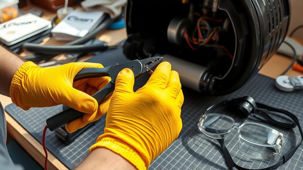 electrical safety during repairs