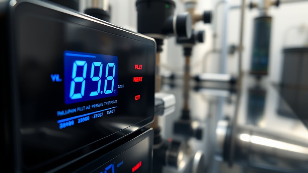 filter pressure backwash thresholds