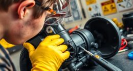 follow proper repair safety