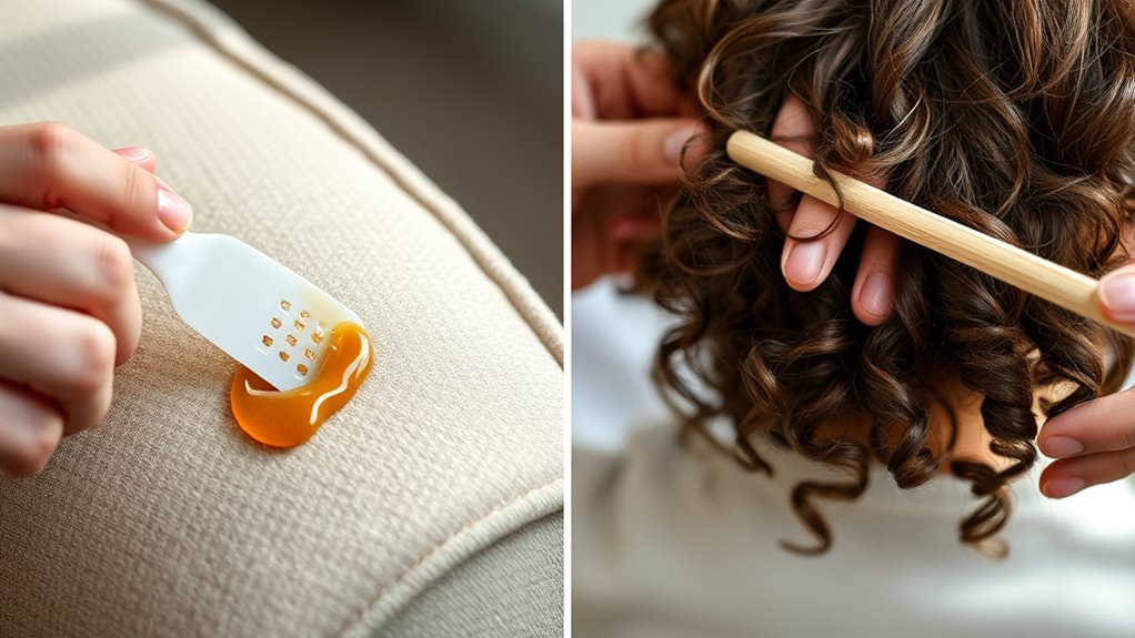 gentle household gum removal