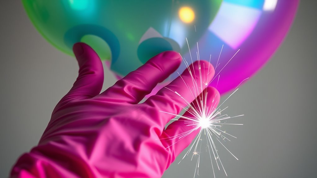 harness static electricity safely