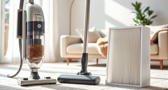 hepa vacuums clear allergens