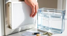 monthly filter replacement routine