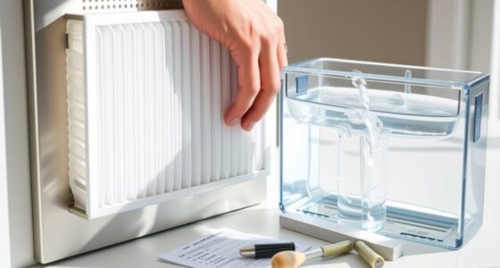 monthly filter replacement routine