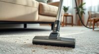 monthly under furniture cleaning