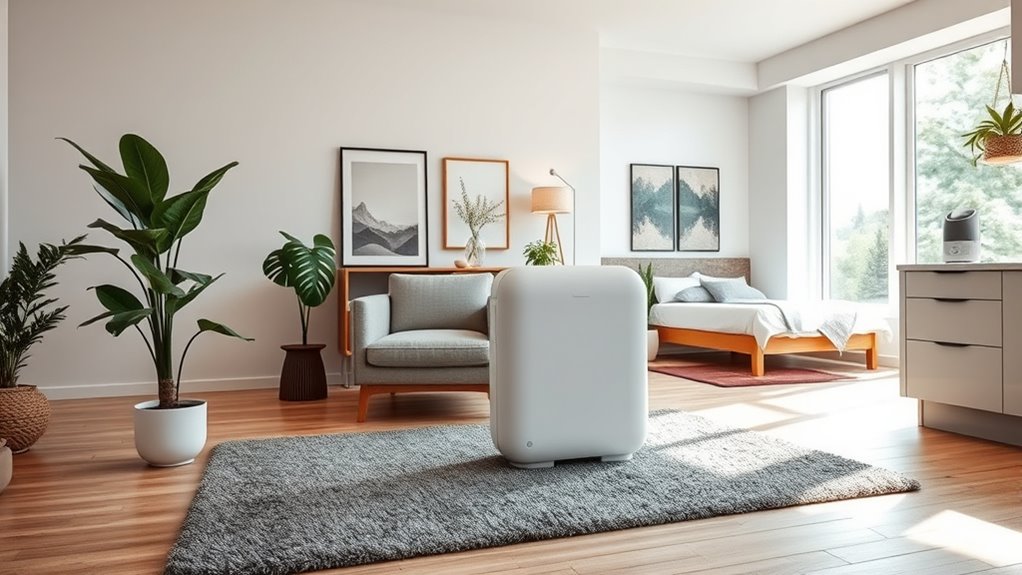 optimal air purifier placement