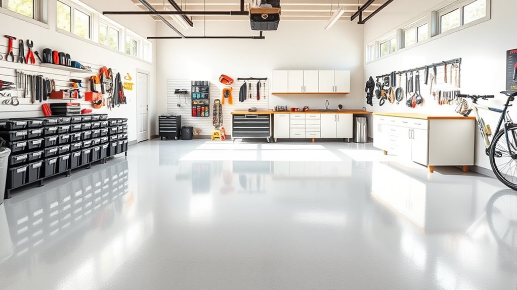 organize garage with storage