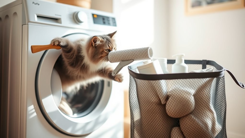 pet hair lint prevention