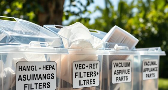 recycle vacuum components properly