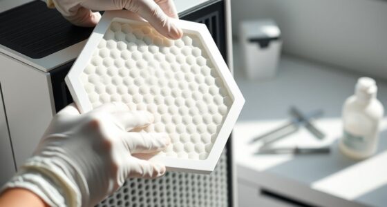 regular filter maintenance and cleaning