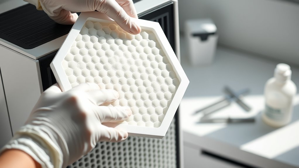 regular filter maintenance and cleaning