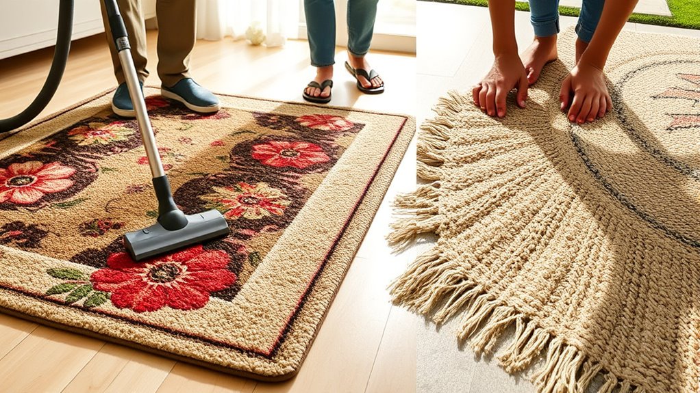 rotate shake clean regularly