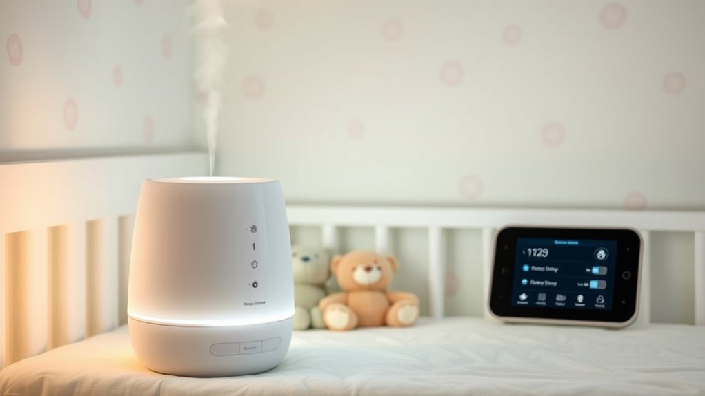 safe quiet easy maintenance humidifiers