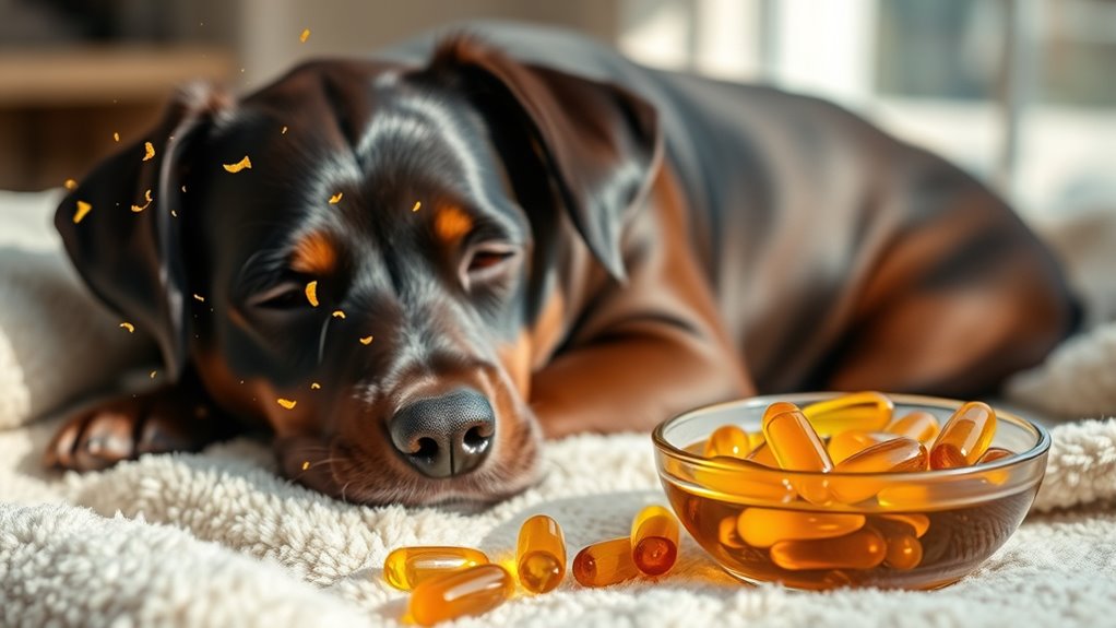 support coat with omega fatty acids