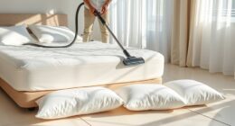 vacuum mattresses wash pillows