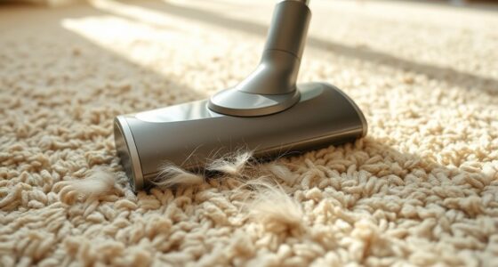 vacuum regularly for pets