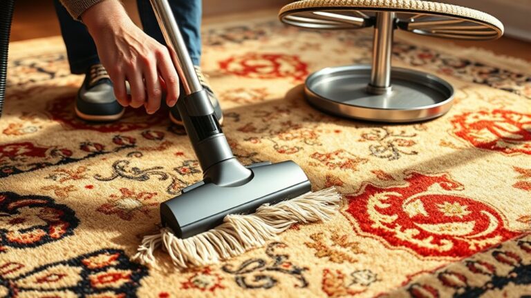 Vacuuming Rustic Rug Maintaining Area Rugs: Vacuuming, Rotating and Shaking - Best Vacuum Expert