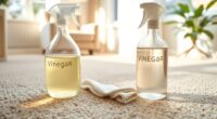 vinegar for carpet stains