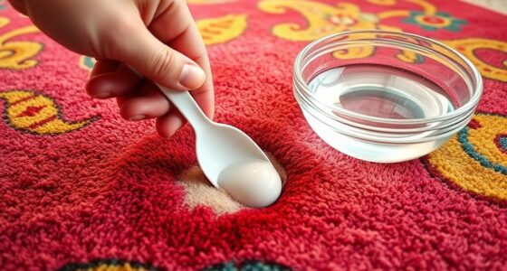 vinegar stain removal method