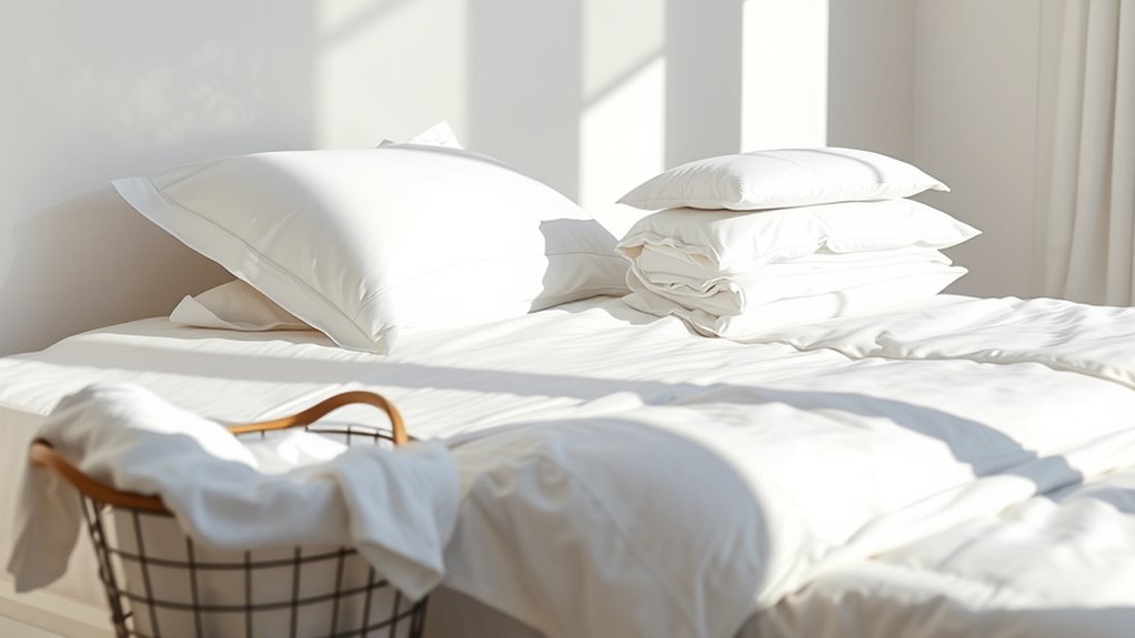 weekly bedding and mattress care